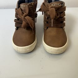 Brown Toddler Boots Size 5