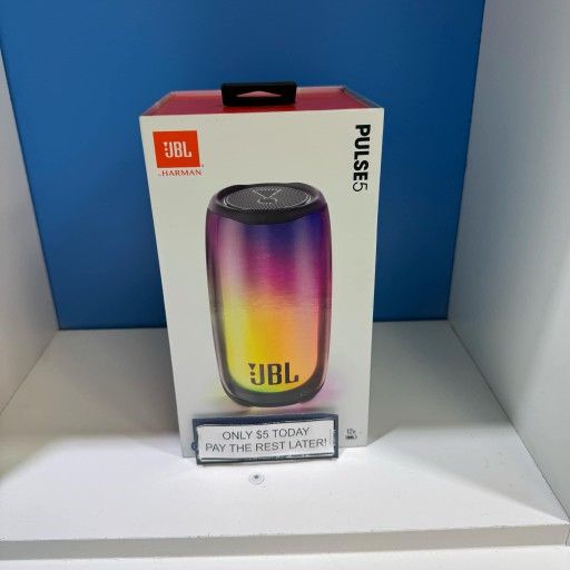 JBL Pulse 5 Portable Bluetooth Speaker New - Pay $5 and the rest later