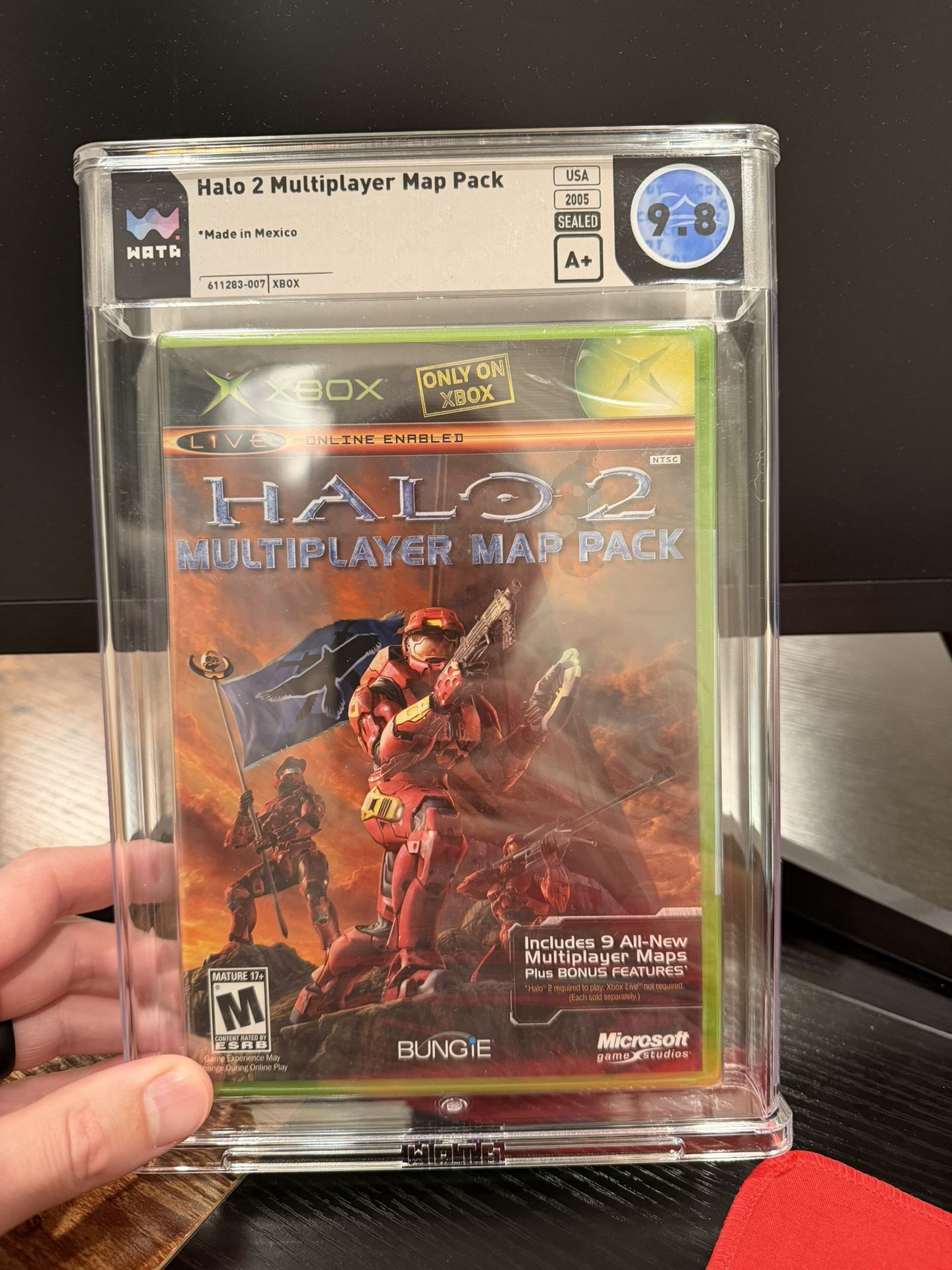9.6A+ WATA Graded Halo 2 Multiplayer Map Pack Factory Sealed