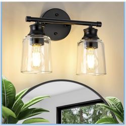 Vanity Light With Heavy Duty Glass 