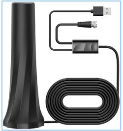 TV Antenna Indoor Long Range, Supports 4K 1080p Digital 