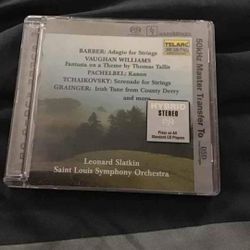 Barber: Adagio, Tchaikovsky: Serenade for Strings, etc. - Slatkin SACD-60641