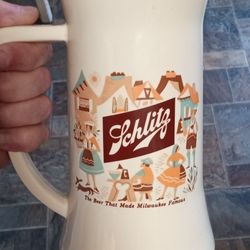 50s Schlitz Coin Bank