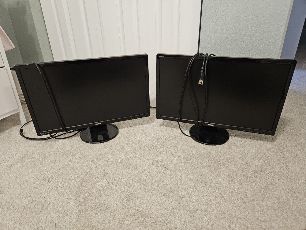 2x ASUS Computer Monitors. Great Condition