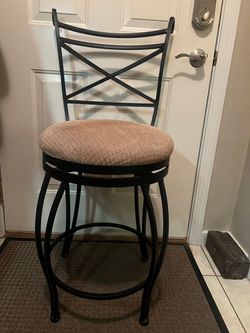 Counter Height Metal Swivel Bar Stool