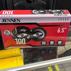 JENSEN 6.5 Inch Speakers Coaxials 100 Watts Max Power 