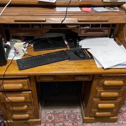 Rolltop Desk Hutch