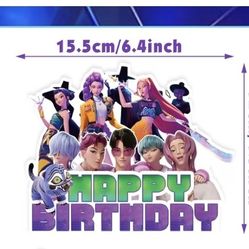 Kpop Demon Hunter's Party Supplies