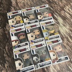 Stranger Things Funko Pops 