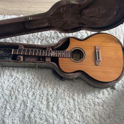 Gopherwood Acoustic/Electric Guitar w/ Hard case
