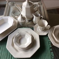 Independence ironstone White Set For 8 