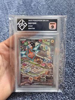 2025 pokemon dri en ROTON MINT 9