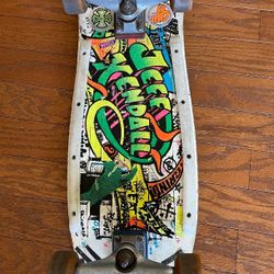 Crazy low Price!! Vintage Rare 80's OG Jeff Kendall Santa Cruz skateboard Natas