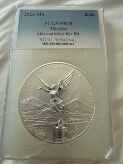 2023 kilo libertad PCGS PR70 REVERSE PROOF