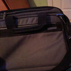 New Never Used! Tag Came Off! Samsonite Polyester Gray Notebook Laptop Carry-on