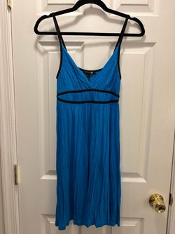 Forever 21 Blue Spaghetti Strap Mini Dress