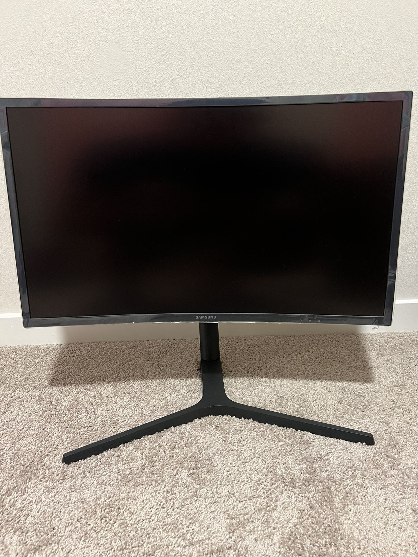 Samsung 27" C27HG70QQU Curved VA HDR 144Hz DP HDMI Monitor 1:3000 16:9 Black