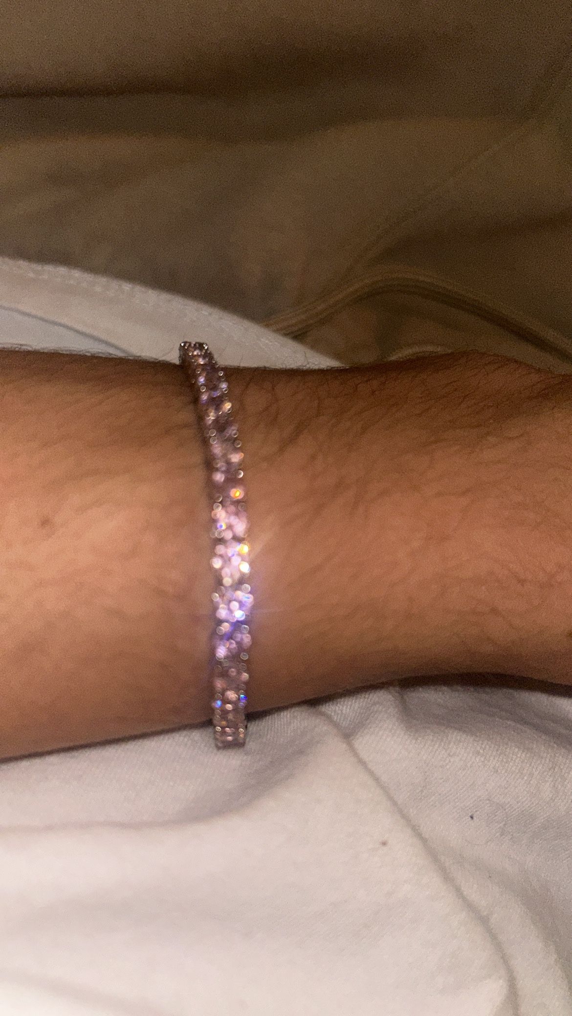 pink diamond bracelet