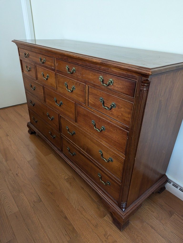 Solid Wood Cherry Dresser