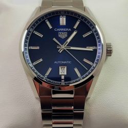 Tag Heuer Carrera Men's Blue Dial Swiss Automatic Watch WBN2112.BA0639