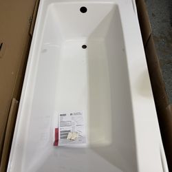 Delta Classic 500 60” x 32” Alcove Deep Soaking Bathtub