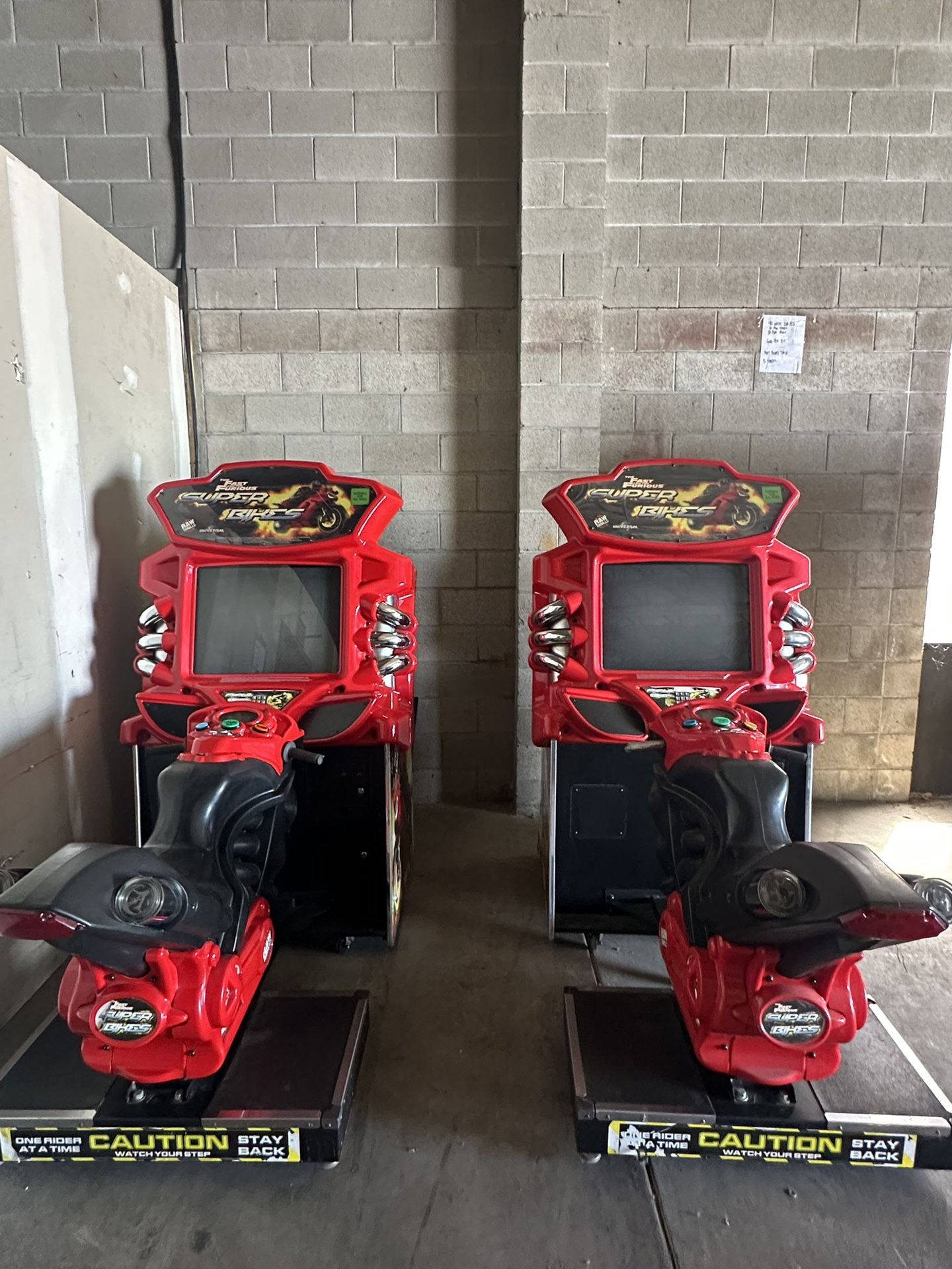 Super Bikes Arcade Machine