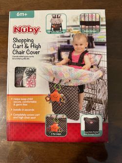 NEW Nuby Shopping Cart & High Chair Cover