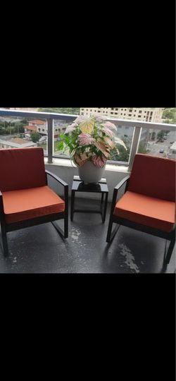 Outdoor Patio Chairs Set of 2