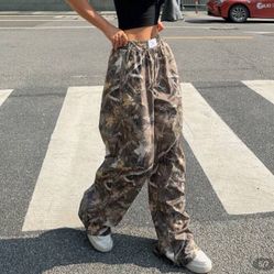 Camo Jogger Pants - Size L