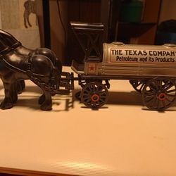 The Texas Company Petroleum And Products Farm Drawn Horse