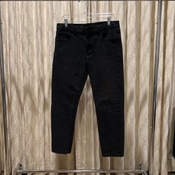 Uniqlo Men’s Black Jeans 32 Waist