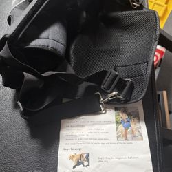 COODEO XL Dog Carry Sling / Lift Harness – Black