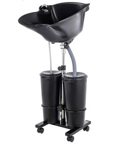 Portable Salon Shampoo Basin w/ Electric Pump & Dual Water Tanks – No Plumbing Needed