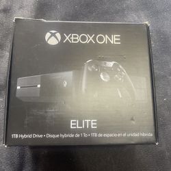 Microsoft Xbox One Elite 1 Tb Hybrid Drive Console W/ Elite Controller Cib Read