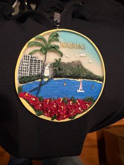 Waikiki fridge magnet new