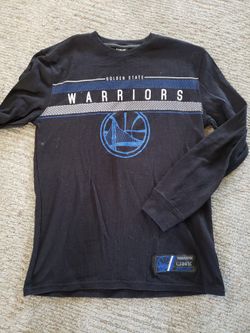 Golden State Warriors Boys Long Sleeve NBA Brand Shirt