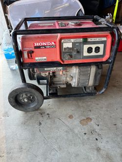 Honda em1800 generator