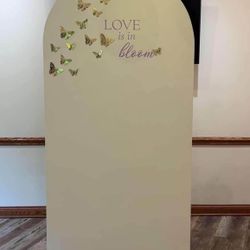 Wooden Arch Sign