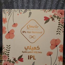 Qmele IPL Hair Removal Device Permanent Smooth Skin Hairless At Home