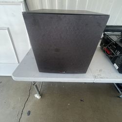 Subwoofer and speakers 