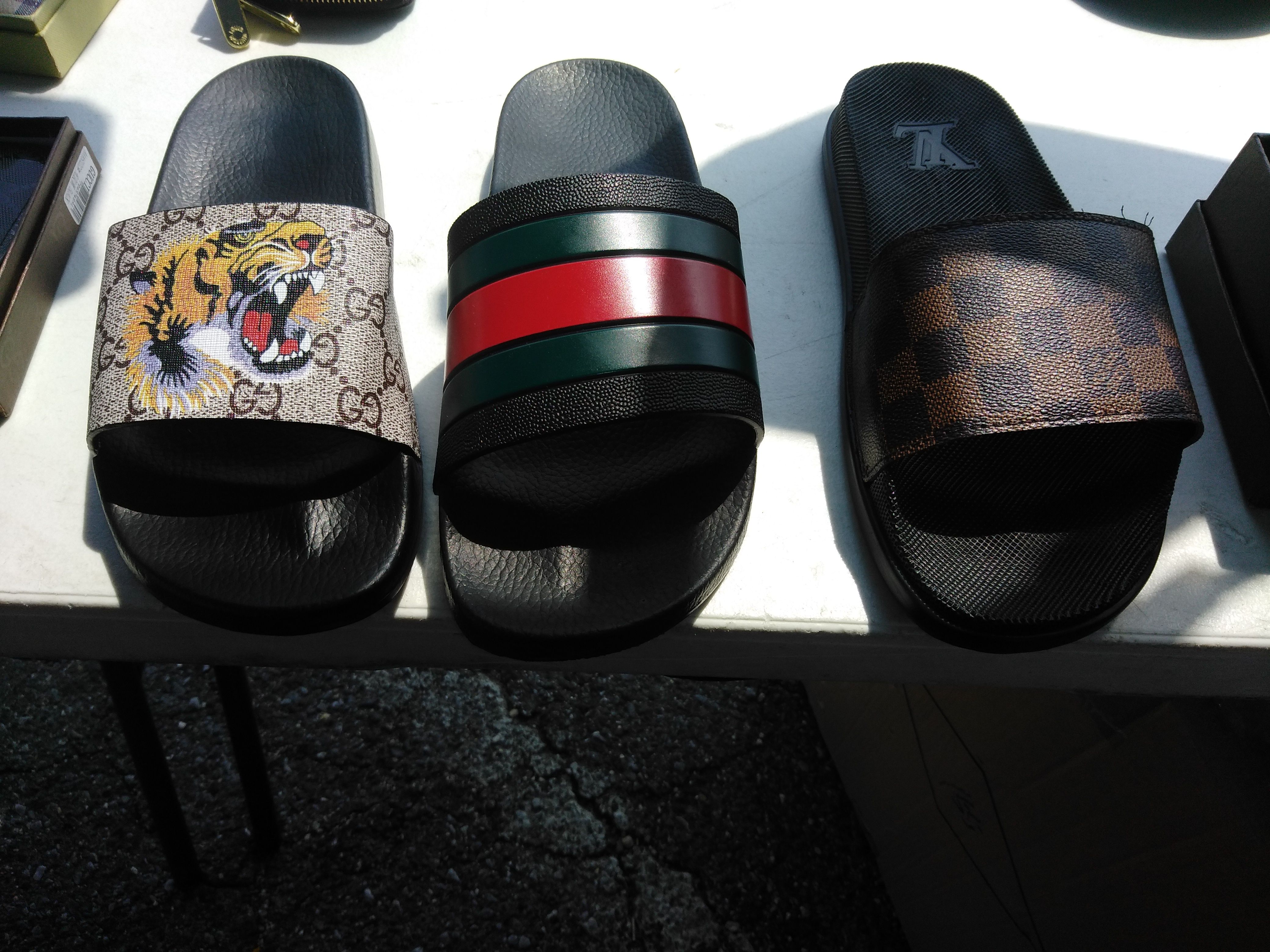 Designer slippers