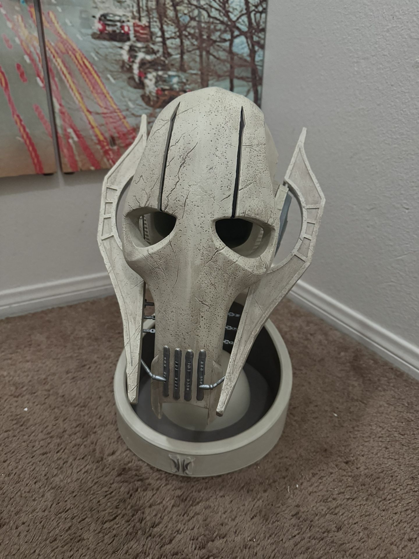 STAR WARS GALAXY'S EDGE GENERAL GRIEVOUS BUST STATUE EXCLUSIVE
