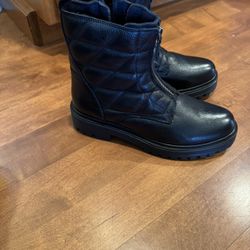 Woman’s New Alberto Torresi Leather Boots Shipping Available 