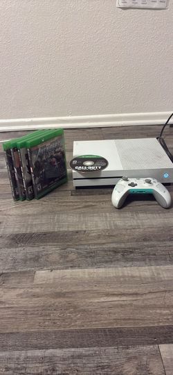 Xbox with games