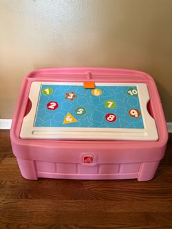 Step 2 toy box/activity desk