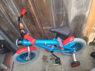 Thomas The Train 14" Boys Bike With Training Wheels 