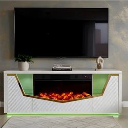 Tv Stand Carmela White 😍🔥🔥😎☺️