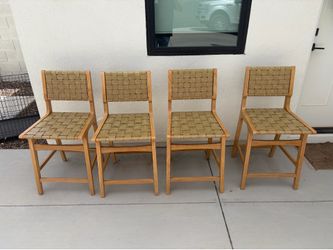 Barstool seats 24inches to seat bottom and 38.5 total seat back height
