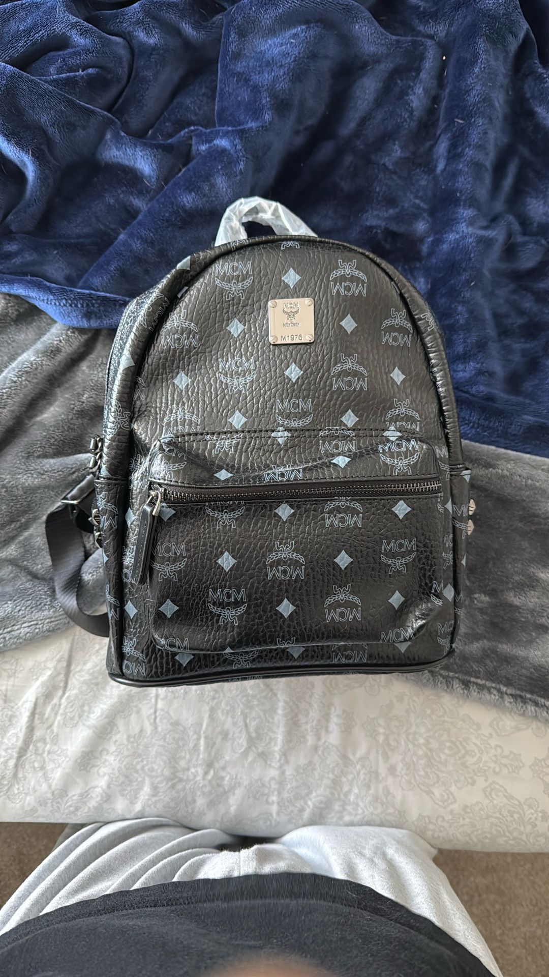 *BRAND NEW* MCM Stark Side Studs Backpack