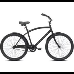 26" Kent Bicycles Men's Seachange Bike, Black, ASSEMBLED